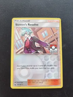 Steven's Resolve - (Pokemon League) 145/168 League & Championship Cards Reverse - Image 1