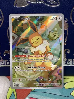 Pokemon TCG SV Scarlet & Violet Promo Eevee Card #173 NM Condition - Image 1