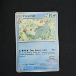 Feraligatr - (Illustration Contest 2024) Promo SV: Scarlet & Violet Promo Cards - Image 1