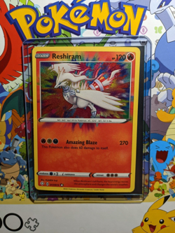Pokemon Reshiram 017/072 - Shining Fates - Amazing Holo Rare Pokemon Card - Image 1