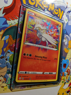 Pokemon Reshiram 017/072 - Shining Fates - Amazing Holo Rare Pokemon Card - Image 2