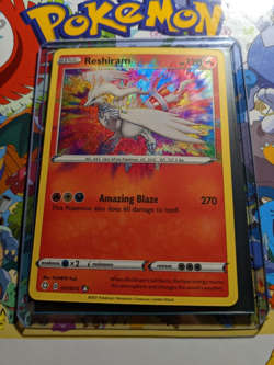 Pokemon Reshiram 017/072 - Shining Fates - Amazing Holo Rare Pokemon Card - Image 3