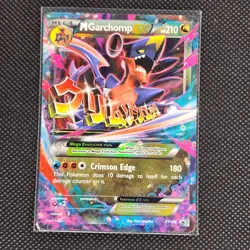 MGarchomp EX - XY168 - Black Star Promo - Regular Size - Pokemon Card - LP - Image 1