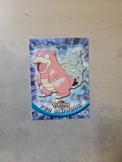 Slowbro #80 - TOPPS BLUE LOGO - NON HOLO - Pokemon CARD Series 1 - NM/LP - Image 1