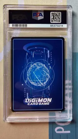 Digimon 2022 2nd Anniversary Gold Card Set PSA Graded WarGreymon Omnimon - Image 3