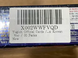 Yugioh Cards "Rising Rampage" Booster Box Korean Version New - Image 4