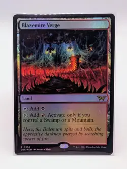 Blazemire Verge - Magic The Gathering, NM, Foil DSK 256 - Image 1
