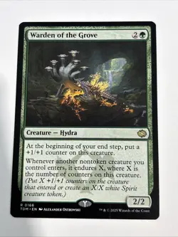 Tarkir: Dragonstorm #166 Warden of the Grove - Image 1