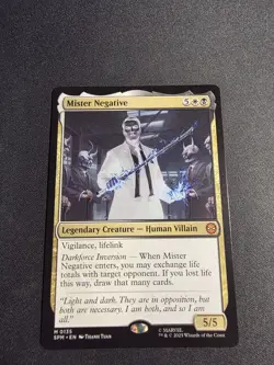 Magic the Gathering Marvel's Spider-Man Mister Negative M 0135 Standard Regular - Image 1