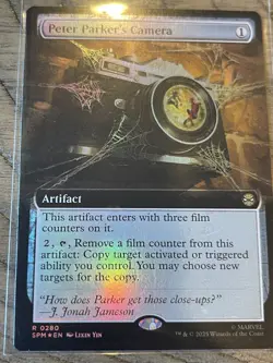 Peter Parker's Camera (Extended Art) Marvel's Spider-Man Foil - Image 1