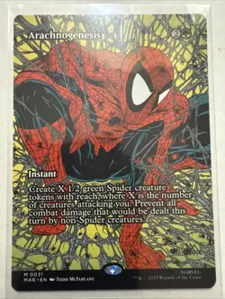 MTG Arachnogenesis 0031 Regular (Borderless) Marvel Eternal-Legal NM MAR - Image 1