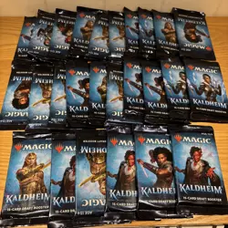 Magic The Gathering Mtg 26 Kaldheim Draft Booster Packs New Sealed - Image 1