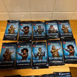Magic The Gathering Mtg 26 Kaldheim Draft Booster Packs New Sealed - Image 3