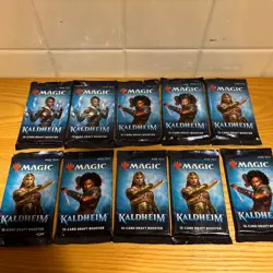 Magic The Gathering Mtg 26 Kaldheim Draft Booster Packs New Sealed - Image 4