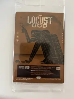 MtG Foil Full-Art The Locust God Secret Lair Promo Magic the Gathering - Image 1