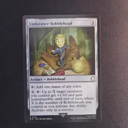 Endurance Bobblehead - NM -Universes Beyond: Fallout - MTG - Image 1
