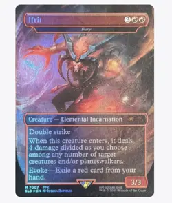 Ifrit - Fury (Rainbow Foil) Secret Lair Drop Foil - Image 1