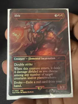 Ifrit - Fury (Rainbow Foil) Secret Lair Drop Foil - Image 3