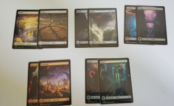 MTG 250+ Full Art Basic Lands lot Foil - Image 2