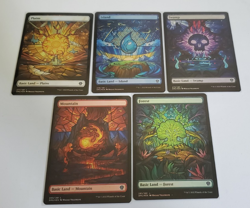 MTG 250+ Full Art Basic Lands lot Foil - Image 5