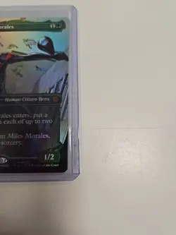 Miles Morales (0234) (Borderless) Marvel's Spider-Man Foil Magic the Gathering - Image 4