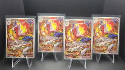 4X pokemon TCG Infernape 173/167 Sv06: Twilight Masquerade Holo - Image 1