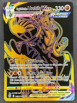 Pokemon Rapid Strike Urshifu VMAX TG30 BRS Brilliant Stars Trainer Gallery NM - Image 1