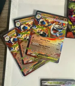 Pokemon 2025 Mega Evolution EX Lot - Camerupt, Mawile, Abomasnow, Manectric EX - Image 2
