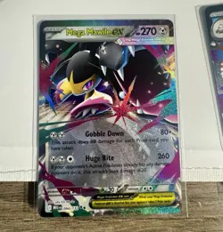 Pokemon 2025 Mega Evolution EX Lot - Camerupt, Mawile, Abomasnow, Manectric EX - Image 3