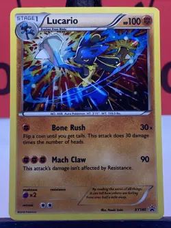 Lucario XY140 XY Promo Holo Pokemon TCG 2016 VLP - Image 3