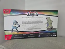 Pokemon TCG Prismatic Evolutions Lucario Ex & Tyranitar Ex Premium Collection - Image 2