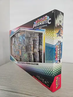 Pokemon TCG Prismatic Evolutions Lucario Ex & Tyranitar Ex Premium Collection - Image 3