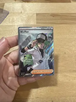 Pokemon Black Bolt N's Plan 163/086 Ultra Rare Full Art - Image 2