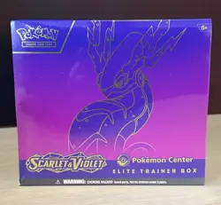 SCARLET & VIOLET SEALED POKEMON CENTER EXCLUSIVE ELITE TRAINER BOX ETB MIRAIDON - Image 1