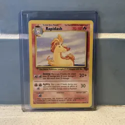 Pokemon TCG • Rapidash • Jungle #44/64 Regular Unlimited Non Holo • BUY IT NOW! - Image 1