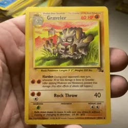 Graveler - 37/62 - Uncommon - Fossil - Unlimited - Pokemon - LP - Image 1