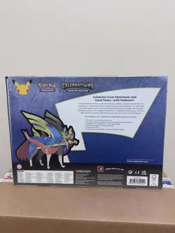 Pokemon Celebrations Deluxe Pin Collection Pikachu & Zacian New Factory Sealed - Image 2