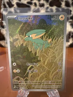 Pokemon TCG Electrike 196/182 Destined Rivals Near Mint Condition - Image 1