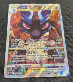 Pokemon - Lucario VSTAR SWSH291 Crown Zenith Holo Black Star Promo - NM - Image 2