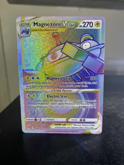 Magnezone VSTAR 198/196 Rainbow Secret Ultra Rare Lost Origin Pokemon TCG - Image 1