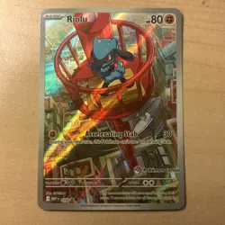 NEW Riolu 010 Mega Evolution Pokemon Center Stamped Promo NM - Image 1