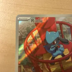 NEW Riolu 010 Mega Evolution Pokemon Center Stamped Promo NM - Image 2