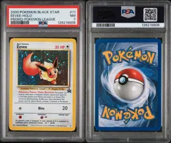 Eevee #11 Black Star Promo Holo Pokemon - PSA 7 NM - Image 3