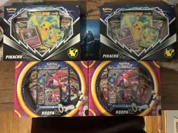 2x Pokemon TCG: Hoopa V Box && 2x Pokemon Pikachu V box - Fresh & Sealed! - Image 1