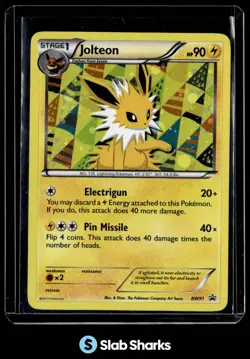 2011 POKEMON BW BLACK STAR PROMOS #BW91 JOLTEON - Image 1