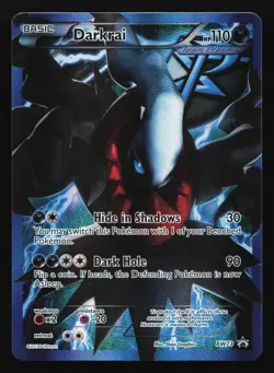 Pokemon Darkrai EX BW73 Black & White Full Art Holo Black Star Promo MP - Image 1