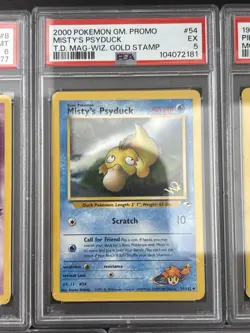 Lot PSA Graded Pokemon Wizards Of The Coast Era Black Star Promos Pikachu Mew - Image 4