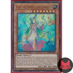 Yugioh Vera the Vernusylph Goddess DABL-EN025 Ultra Rare 1st Edition NM - Image 1