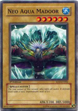 Neo Aqua Madoor - SOD-EN002 - Common - Unlimited Edition x1 - Moderately Played - Image 1