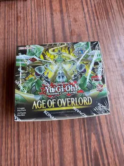 Yu-Gi-Oh! TCG Age Of Overlord Factory Sealed NEW Booster Box 1st Edition EURO - Image 1